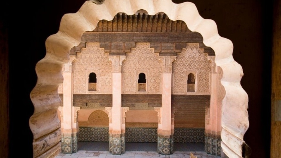 Ali ben Youssef Medersa Quranic School in Marrakech