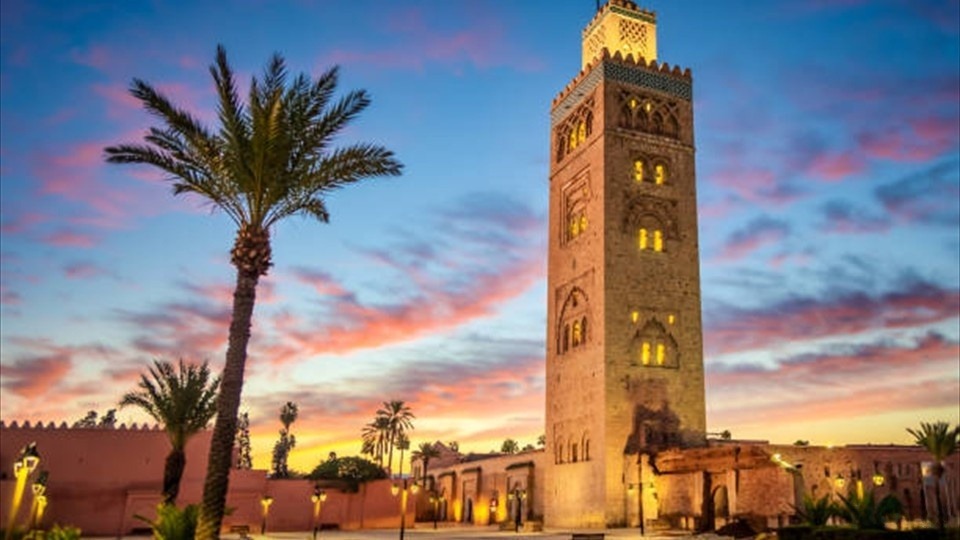 Koutoubia Mosque, Marrakech, Morocco