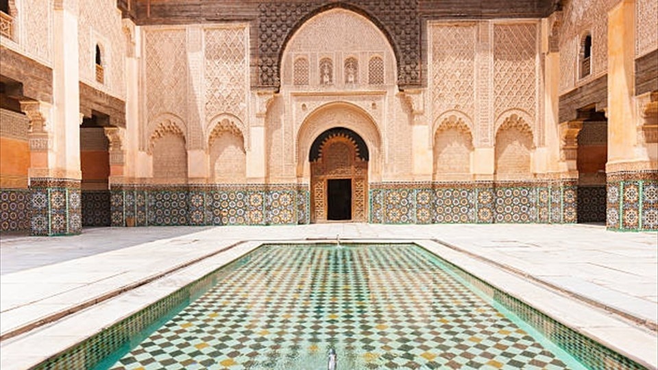 Madrassa Ali Ben Youssef Marrakech, Maroc