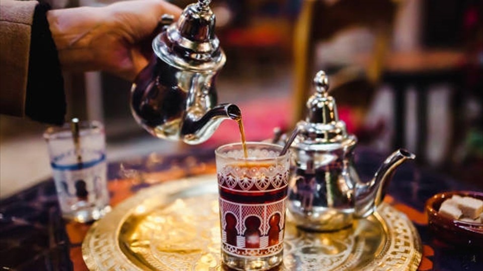 Moroccan mint tea